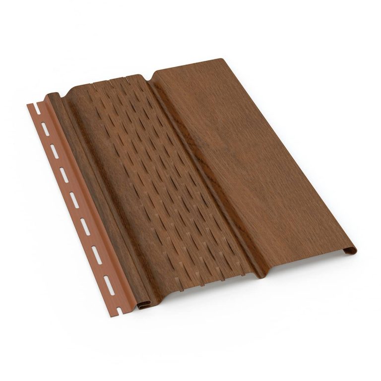 Perforated PVC soffit