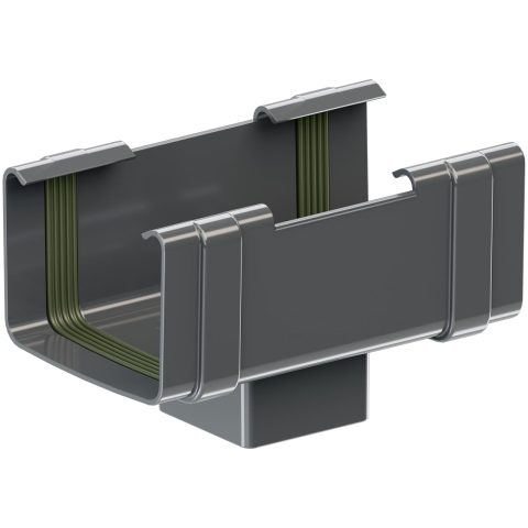 PVC square gutter outlet